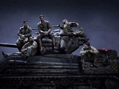 First Look: 'Fury' Movie Trailer with Brad Pitt