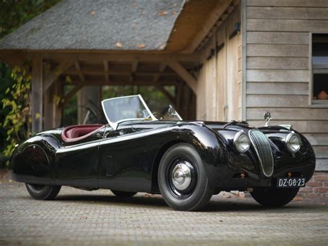 This Jaguar XK120 Roadster Is a Timeless Black Beauty - Airows