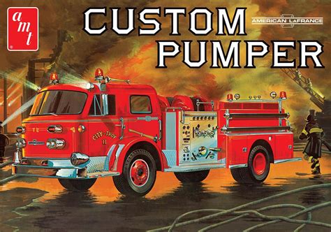 Buy AMT AMT1053 1:25 American Lafrance Pumper Fire Truck, Scale Online ...