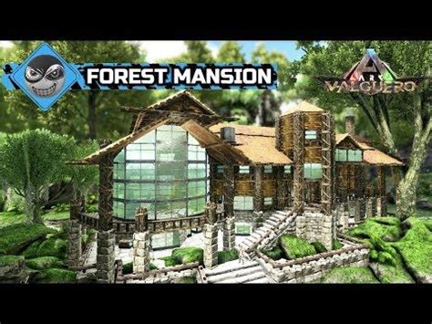 Ark: Survival Evolved - Large House Build - Forest Mansion Base Design ...