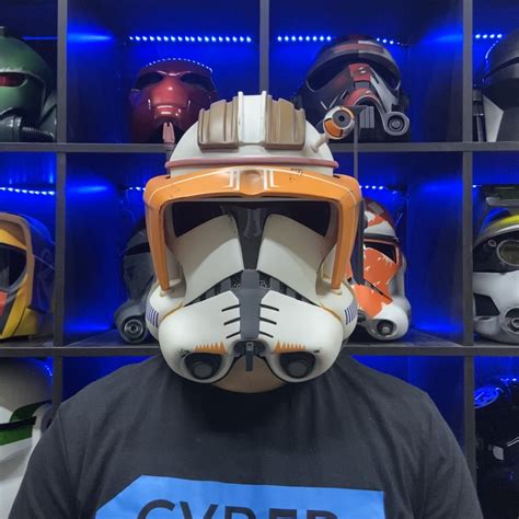 Commander Cody - Weathered Helmet – Cyber Craft