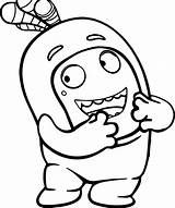 Oddbods coloring Pages  Free For Kids sketch template