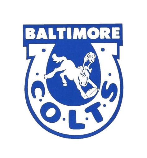 Logo Archive, Baltimore Colts, Sports Logo, The Past, ? Logo, Fictional ...