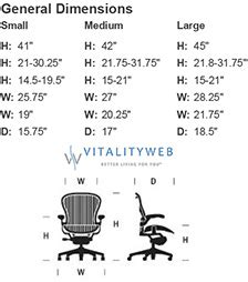 Herman Miller Aeron Home Office Ergonomic chair.