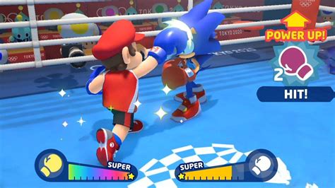 Mario & Sonic at the Olympic Games Tokyo 2020 Boxing Mario Vs Sonic, Shadow Vs Silver - YouTube