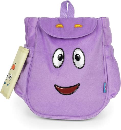 Dora The Explorer Dora Mr.backpack Purple Plush Backpack With Map New Style: Buy Online at Best ...