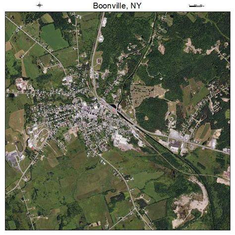 Aerial Photography Map of Boonville, NY New York