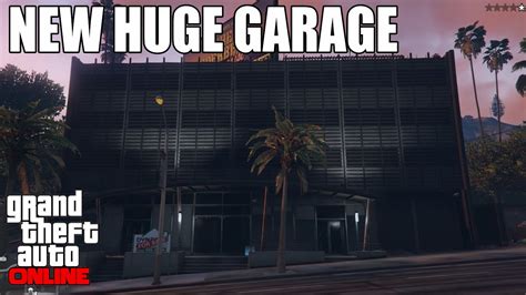 GTA 5 Online Update | New Huge Custom Garage | Eclipse Blvd Biggest & Best Multi Floor Garage ...