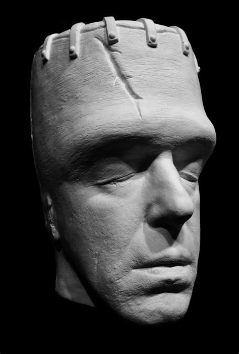 Herman Munster Life Cast With Special Effects Makeup on Fred - Etsy