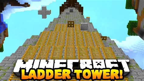 Minecraft LADDER TOWER PARKOUR! (Epic Fun Map!) | w/PrestonPlayz - YouTube