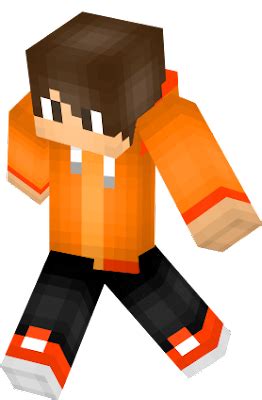 orange+hoodie | Nova Skin