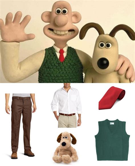 Wallace and Gromit Costume | Carbon Costume | DIY Dress-Up Guides for Cosplay & Halloween