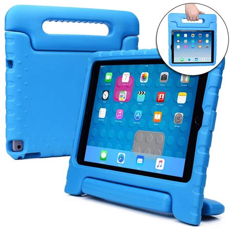 Apple iPad Air 2 kids case, [2-in-1 Bulky Handle: Carry & Stand] COOPER ...