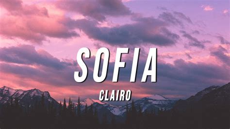 Clairo - Sofia [Lyrics] Chords - Chordify