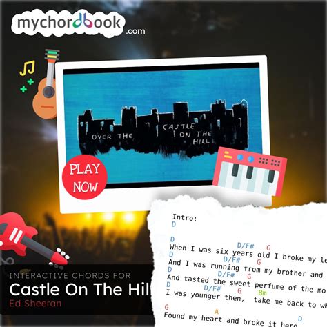 Ed Sheeran - Castle On The Hill Chords