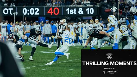 Raiders kick their way into 2021 playoffs with game-winning field goal ...