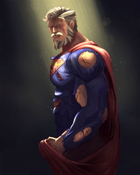 Old man Superman by Jackson Caspersz | Superman art, Old superman, Superman comic