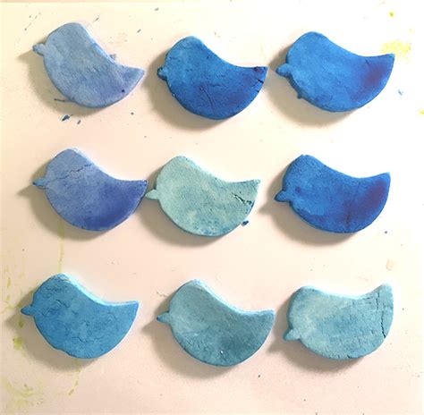 DIY Clay Birds