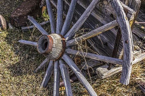 Broken Wheel Photograph by Bob Firebaugh - Fine Art America