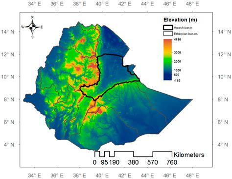 Ethiopia Climate Map