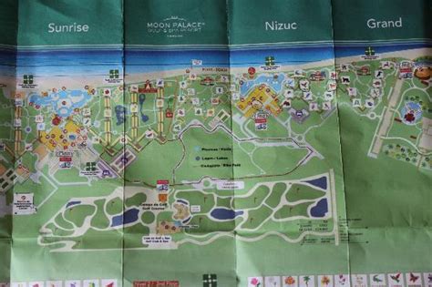 Map of the resort - Picture of Moon Palace Golf & Spa Resort, Cancun - TripAdvisor