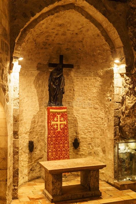 JERUSALEM, ISRAEL - April 2, 2018: Inside the Church of the Holy ...