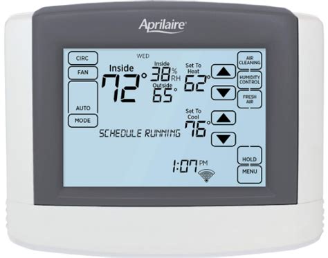 Aprilaire 8810 TouchScreen Wi-Fi Thermostat Owner Manual - thermostat.guide