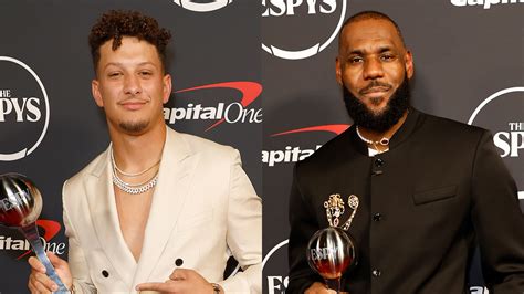 LeBron James, Patrick Mahomes Among Big Winners at 2023 ESPY Awards