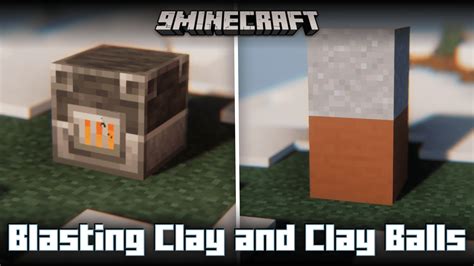 Blasting Clay and Clay Balls Mod (1.21.4, 1.20.1) - Blast Clay into Terracotta - 9Minecraft.Net