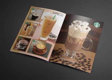 Starbucks Menu Re-design on Behance