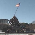 Marine Corps War Memorial in Arlington, VA (Google Maps)
