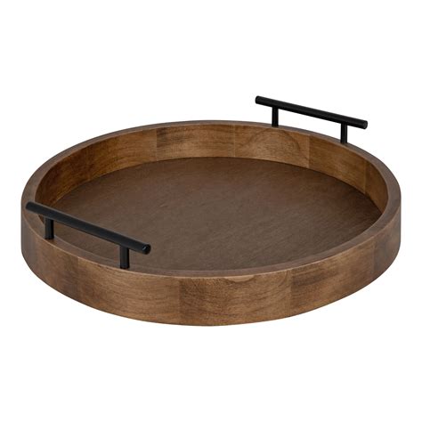 Unique And Stylish Design Wooden Serving Tray With Stunning Handles And ...