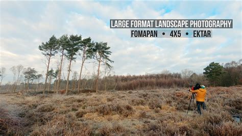 LARGE FORMAT landscape photography | 4x5 | Broadwater Warren - YouTube