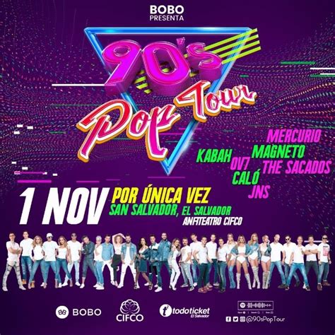 ¡Hoy regalamos cinco entradas para el 90's Pop Tour! - La Prensa Gráfica