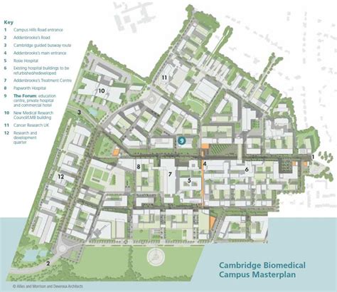 Cambridge Campus Map Psychology