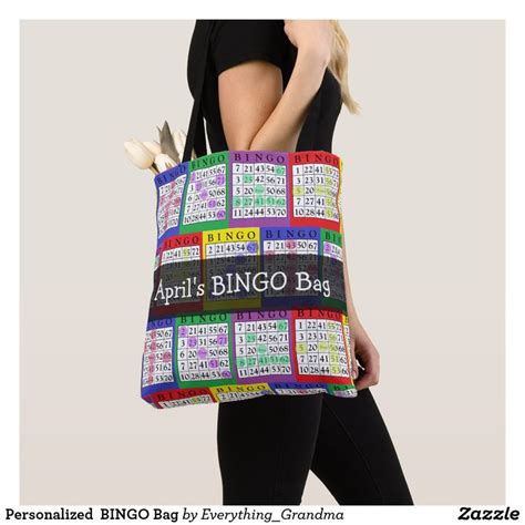 Personalized BINGO Bag | Zazzle | Bingo bag, Printed tote bags, Bags