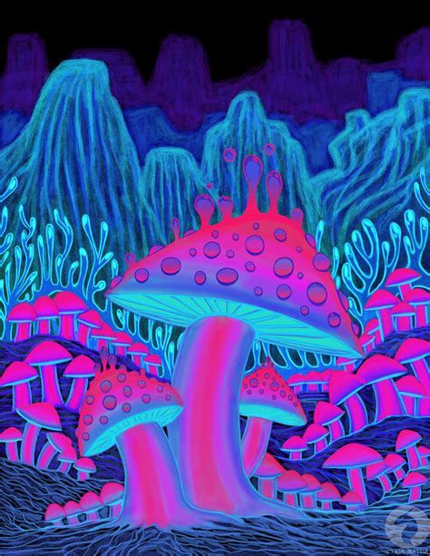 ArtStation - Psychmushroom , Kimberly Mattia | Artwork, Psychadelic mushroom, Deviantart