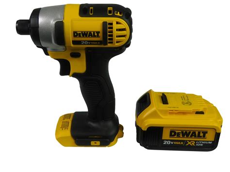 DeWalt DCF885 1/4" Cordless Impact Driver One DCB204 4.0AH battery Lithium - Walmart.com ...