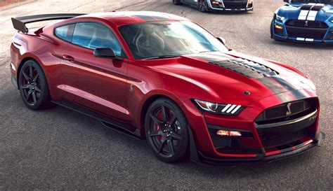 Rapid Red 2020 Ford Mustang Shelby GT-500 Fastback