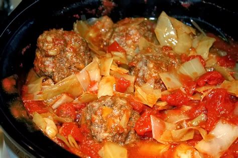 Cooking Gluten Free with Bea: Meatball and Cabbage Casserole (Lazy Man ...