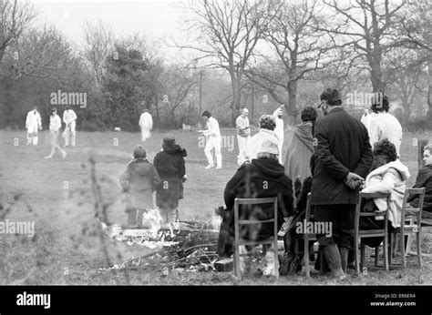 Boxing Day Cricket Match, 26th December 1972 Stock Photo - Alamy