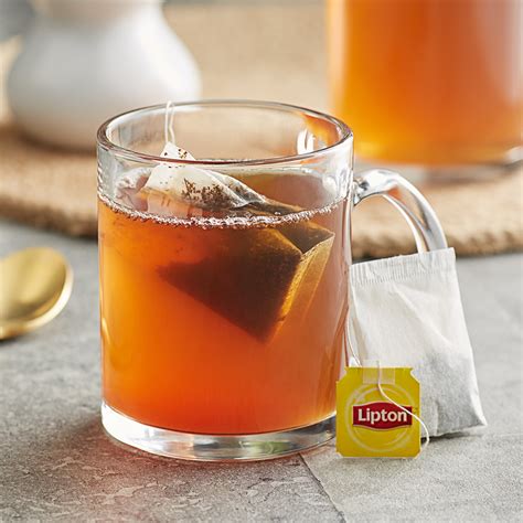 Lipton Orange & Spice Black Tea Bags - 28/Box