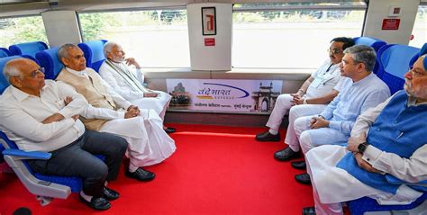 Vande Bharat Express 2.0: PM flags off new train between Gandhinagar ...