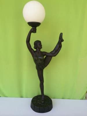 ART DECO STYLE DANCING LADY TABLE LAMP ~ VENUS STATUE ~ GLASS SHADE ~ 80cm HIGH | Lamp, Cool ...