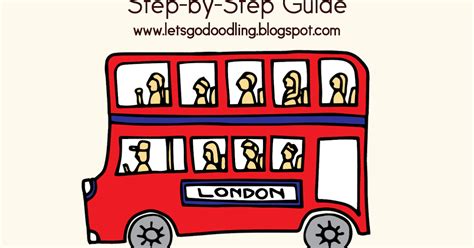 How To Draw London Bus - Easy Step By Step Drawing Tutorial