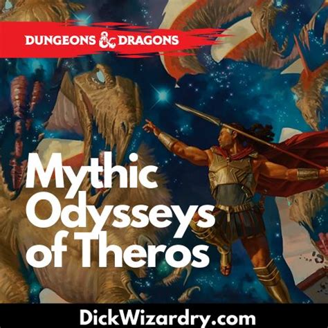 Mythic Odysseys of Theros | DickWizardry | Dungeons and dragons, Dungeons and dragons classes ...