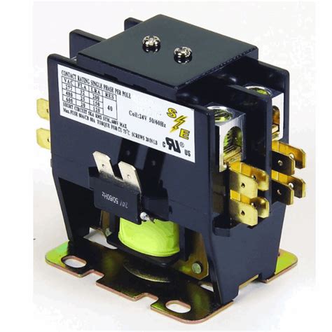 25 AMP 2 POLE 120 VOLT CONTACTOR – A&R Supply - Air Conditioning & Refrigeration Wholesaler