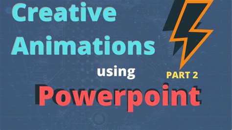 Creative Animations using Powerpoint - Part 2 - YouTube