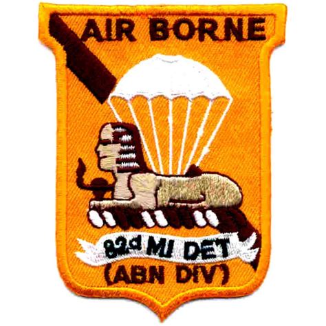 82nd Airborne Division Military Intelligence Detachment Patch United States ARMY 82nd Airborne ...