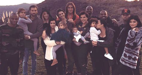 Kardashian Jenner Clan: Thanksgiving Family Photo! | Caitlyn Jenner, Celebrity Babies, Corey ...